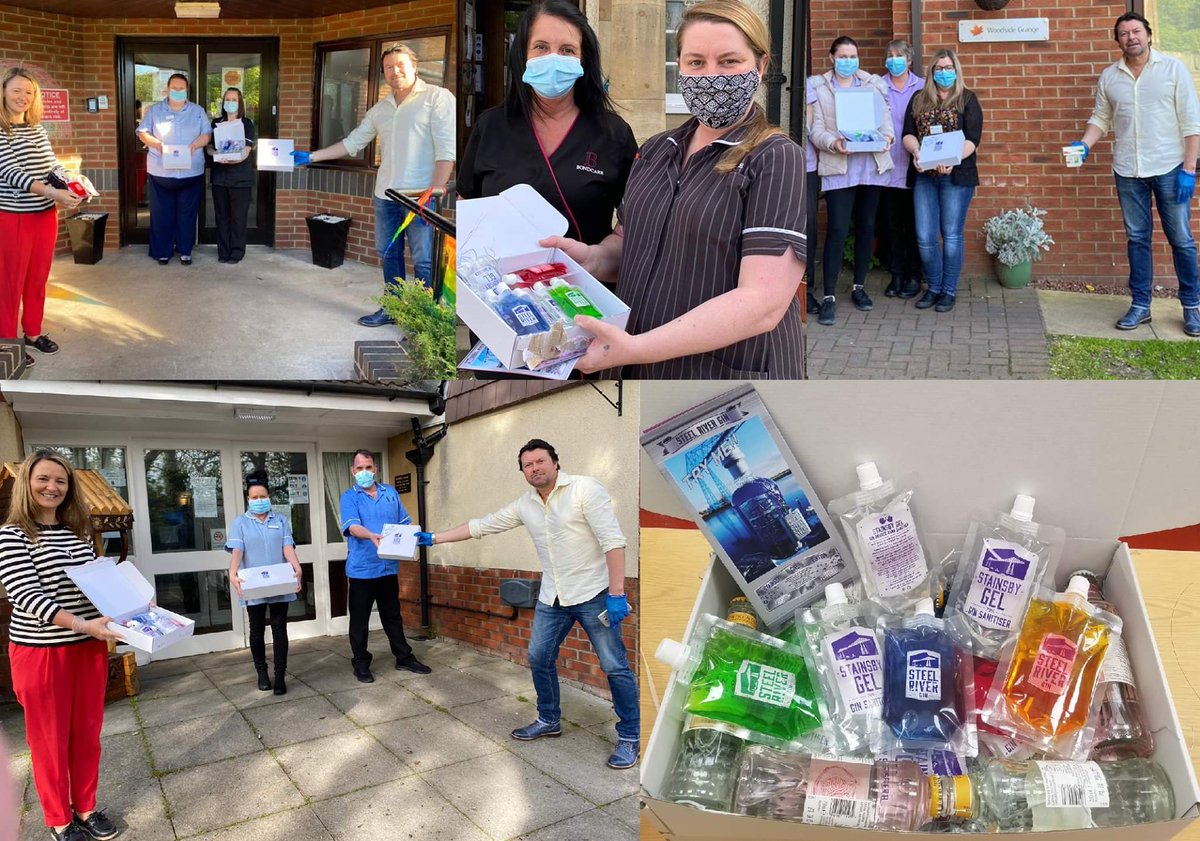 Jay_SteelRiver's tweet photo. Loved this tonight. Hearing the clapping for our NHS staff and our Care Workers. Heroes them all. Am proud to be part of the formidable @JessieJoeJacobs  campaign #actforkeyworkers - delivered some Steel River THANK YOU packs to care homes on Teesside. More going out tomorrow. https://t.co/PrXOh9VWmP