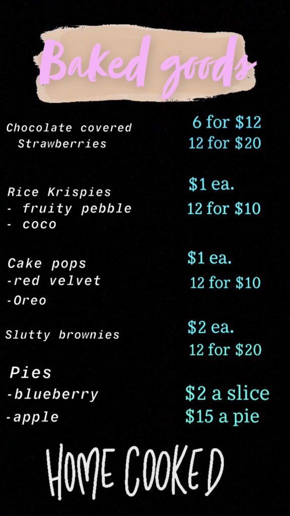 Meghansen0203's tweet photo. Starting a baking business with my friends. https://t.co/ogqQAmwqET