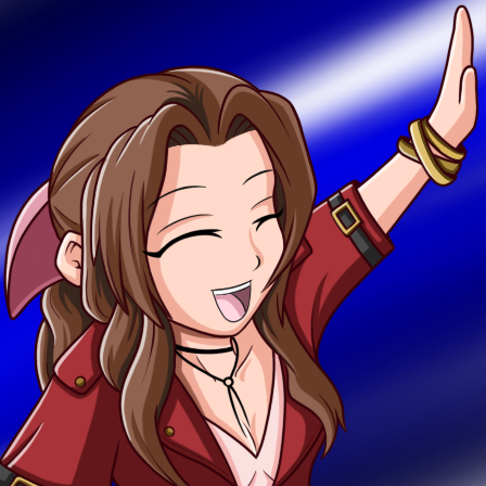 Alzero83's tweet photo. New Pending Emote. Can you guess whos next? #FinalFantasyVIIRemake #FFVIIRemake #FF7Remake #Aerith #AerithGainsborough #HighFive #Alzero83 #Anime #opencommissions #ArtistOnTwitter https://t.co/aP2ZHKCEJg