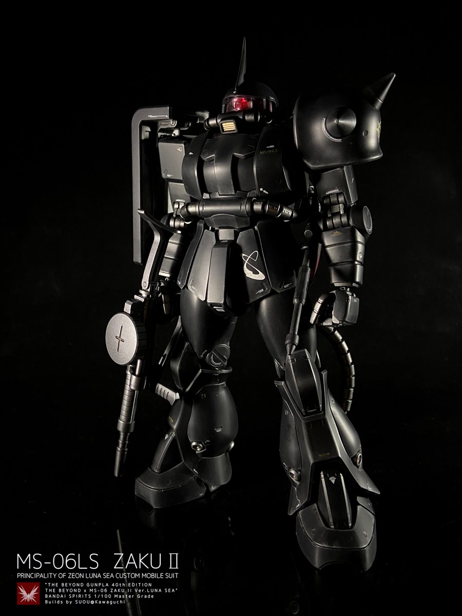MS-06 ZAKU II Ver.LUNA SEA ”SGZ custom ~ 漆黒の彗星