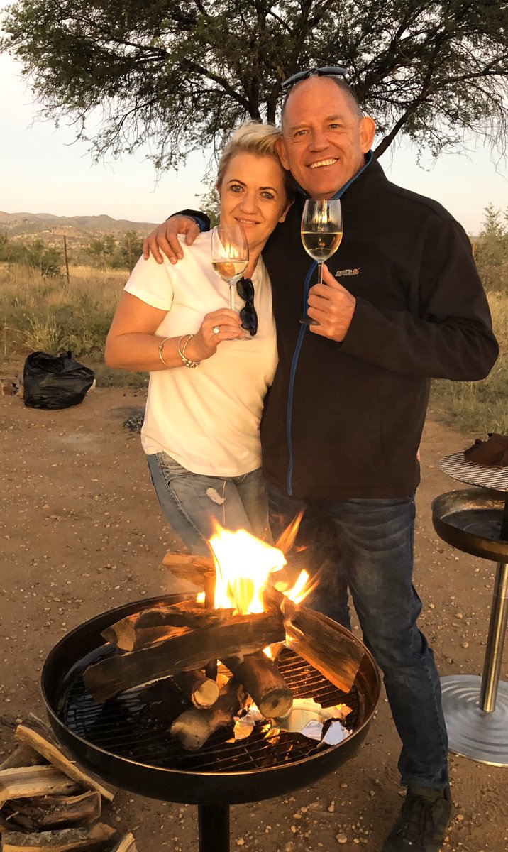 It was a beautiful evening in Africa with my love and the WILD!