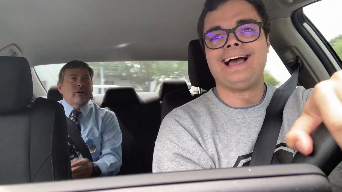 PCS_NC's tweet image. District Updates: Grades, Graduation and Staff Appreciation. We asked PCS District Leaders- Carpool Karaoke Style! Click to watch: ow.ly/JYyM50zAbPt 
#NCLighthouseLeaders #PittCountySchoolsStrong @ncpublicschools