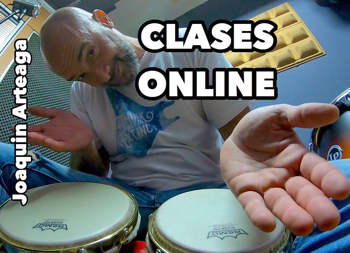 ArteagaJoaquin's tweet photo. ✅GRATIS ONLINE✅
SUSCRÍBETE gratis aquí:
https://t.co/dn45L5Gt5s
Mañana viernes 8 de mayo
Figuras y repiques para bongo
18:00 Barcelona
11:00 am Ecu/Col/Mex
#Bongo #Clasesdebongo #percussionlessons #JoaquinArteaga #SalsaDura #Salseros #Bailandosalsa #Lasalsavive #Tromboranga https://t.co/MoUjRyQ5C3