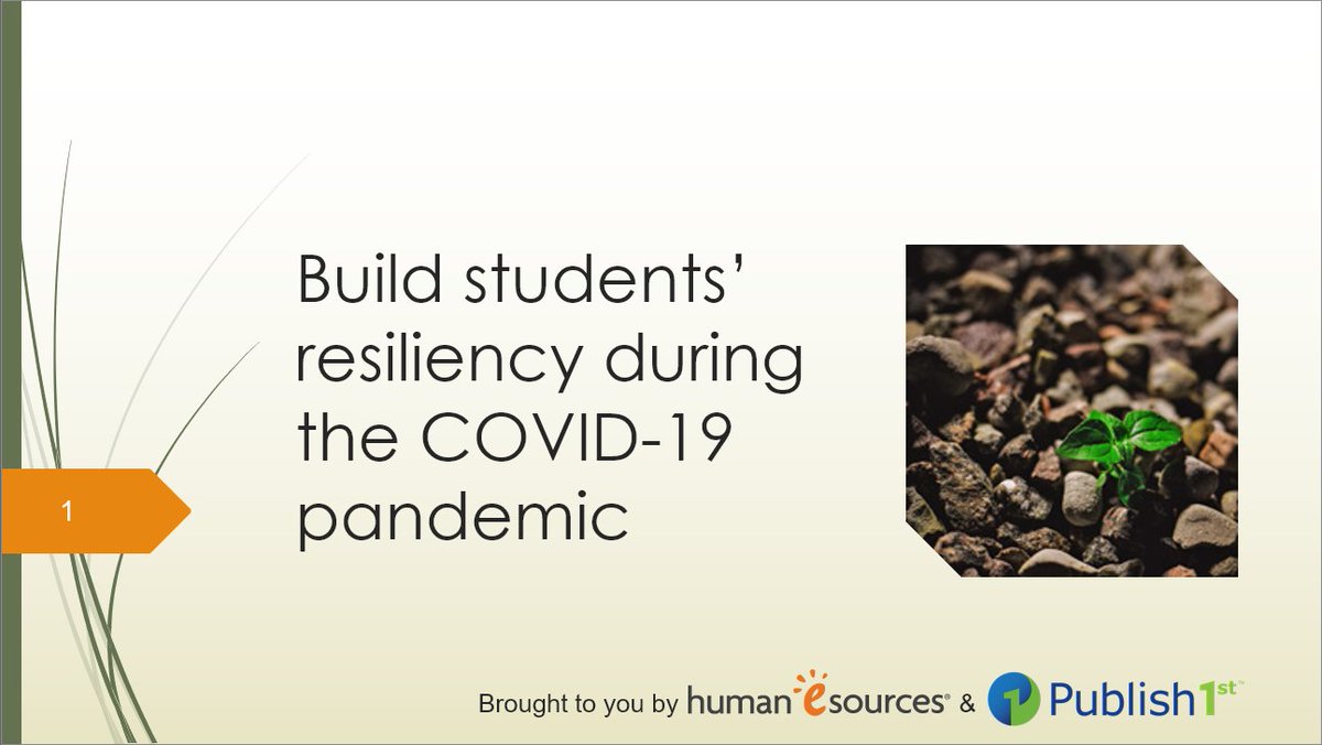If you teach or counsel students, register for our free webinar tomorrow for tips on resilience with guests Dr. Aubrey &amp; Dr. Brysacz at attendee.gotowebinar.com/register/15687…  #schoolcounselor #teacher  #MentalHealthAwarenessMonth