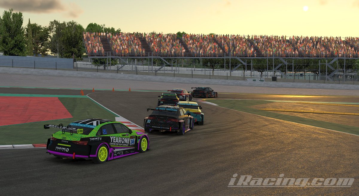 foxgolf1's tweet image. A few pics of my cracking race on Tuesday night in the @Simracersworld TCR series. It was an awesome battle between 5 of us for about 10 laps