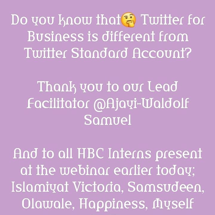 TobiforJesus's tweet photo. @Amy_Scribes @HammedIslamiyat @Peterswilll @MudiagaOmene @Soocash @Simi_ness @akala_sunday That's great @Amy_Scribes.

Thanks to @HannavidC and the Lead Facilitator @sam4merit https://t.co/P89vviNfsA