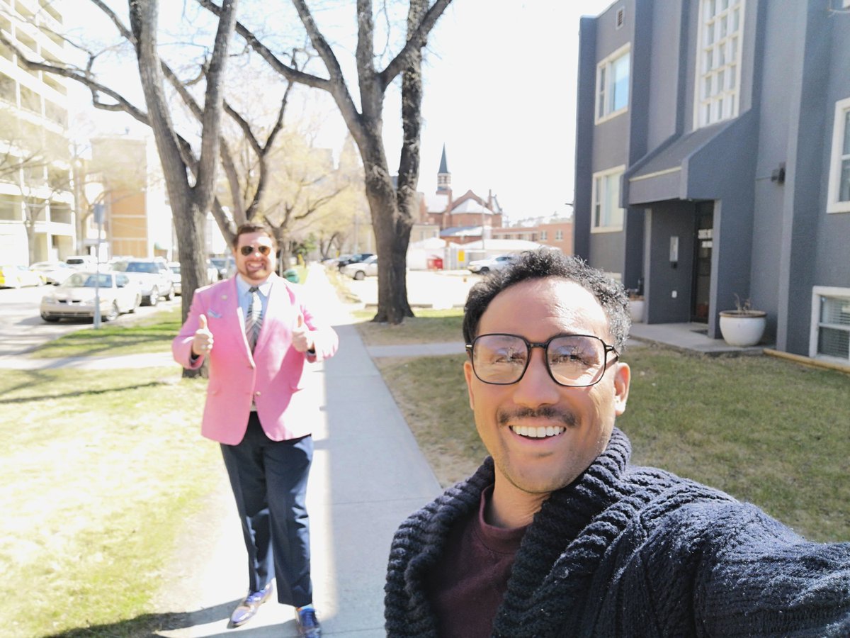 Even in a socially distanced world, there are many opportunities to connect and discuss the business of the day!  

Thanks to <a href="/ShawnSetyo/">Shawn Setyo</a> for sharing about <a href="/townfolio/">Townfolio</a> - always willing to celebrate good business!