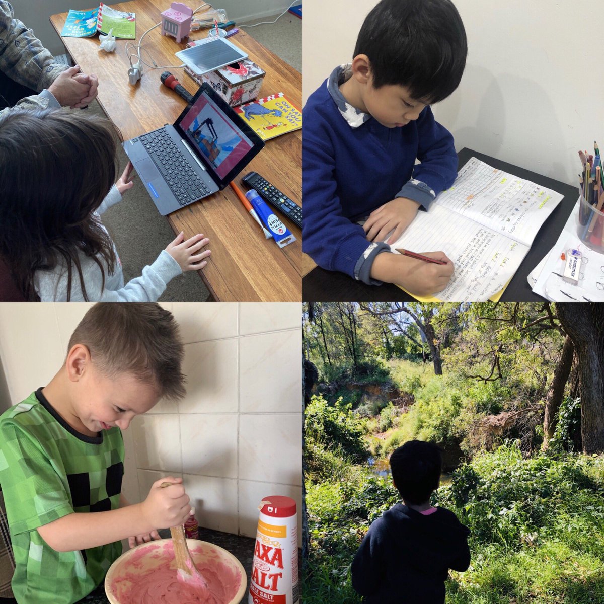 Students in 1C have been working hard completing their learning activities at home. They are still having fun making salt dough, taking time to go out side for exercise and search for 🌍 natural resources <a href="/CanleyHeightsPS/">Canley Heights PS</a>