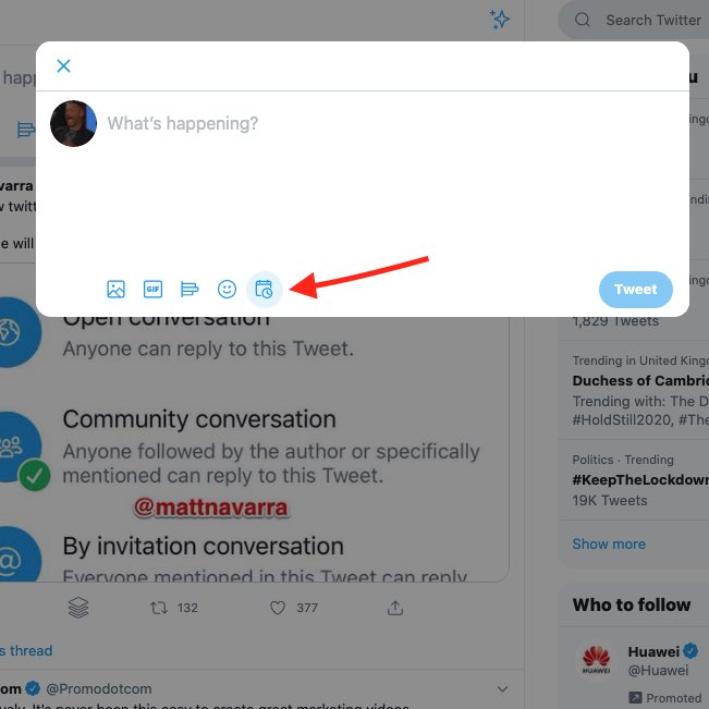 MegamediaEs's tweet photo. ¡Novedad en #Twitter! 📣

Twitter ha comenzado a implementar la opción de programación de tweets en algunos usuarios. 🥳
¿Tienes ya está opción en tu cuenta? https://t.co/cShSsmSOni