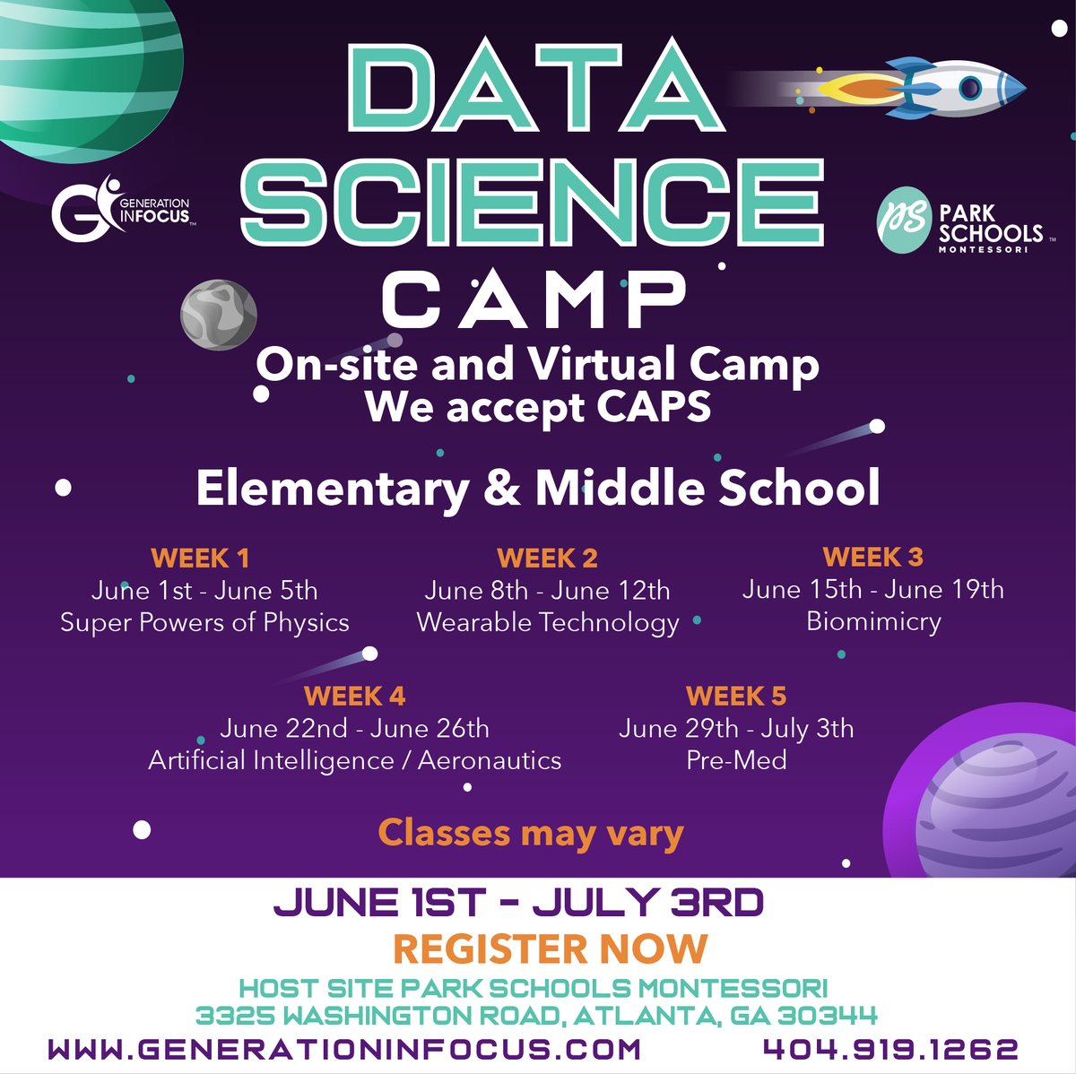 Register now spots still available
#eastpoint #hapeville #collegepark #essentialworkers #STEM #STEAM #parkschools #nurses #doctors #wellstar #essentialemployees #gradymemorial