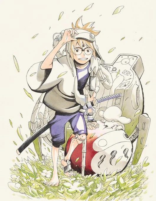 @careydraws I'm not current on it, but I was really enjoying Samurai 8! 