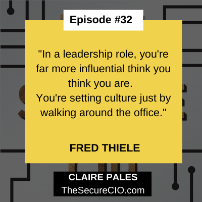 clpales's tweet photo. My guest on final ep of #thesecurecio #podcast for S3 is Fred Thiele, Group CISO at Transport for NSW. Strengthen your leadership skills with Fred's strategies to build/grow strong #cybersec teams. Full ep here: https://t.co/8I93wmzE23
#cybersecurity #leadership #teamwork https://t.co/AePjPA6dzi