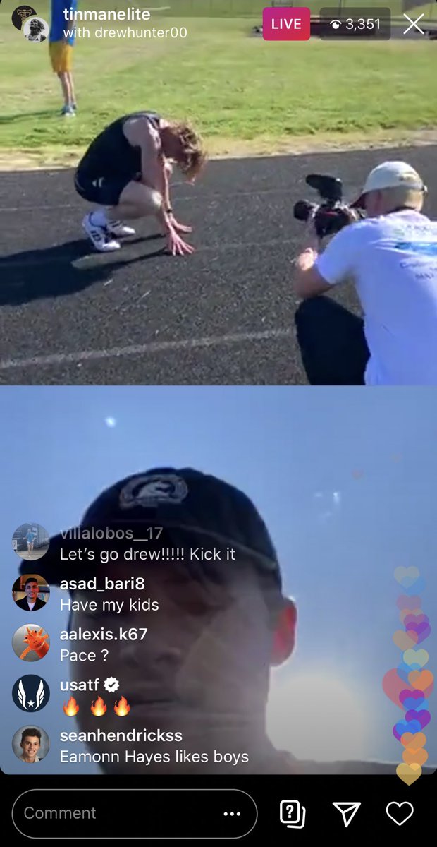 TheRealMerb's tweet photo. Huge props to @drewhunter00 for his 8:36 time trial — The people are hungry for track and he gave it to us! And all for a good cause! https://t.co/P2DjsbfHCr
