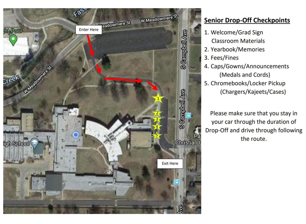 Parkview_Viking's tweet photo. SENIORS: Last day for senior pick-up/drop-off tomorrow! If you have not already been by Parkview to pick up your graduation materials, yearbooks and signs and drop off any school issued equipment - come by tomorrow between 9:00 - 4:00! See you tomorrow VIKINGS!! 💚💛 #BeParkview https://t.co/FRI6wIE4xC