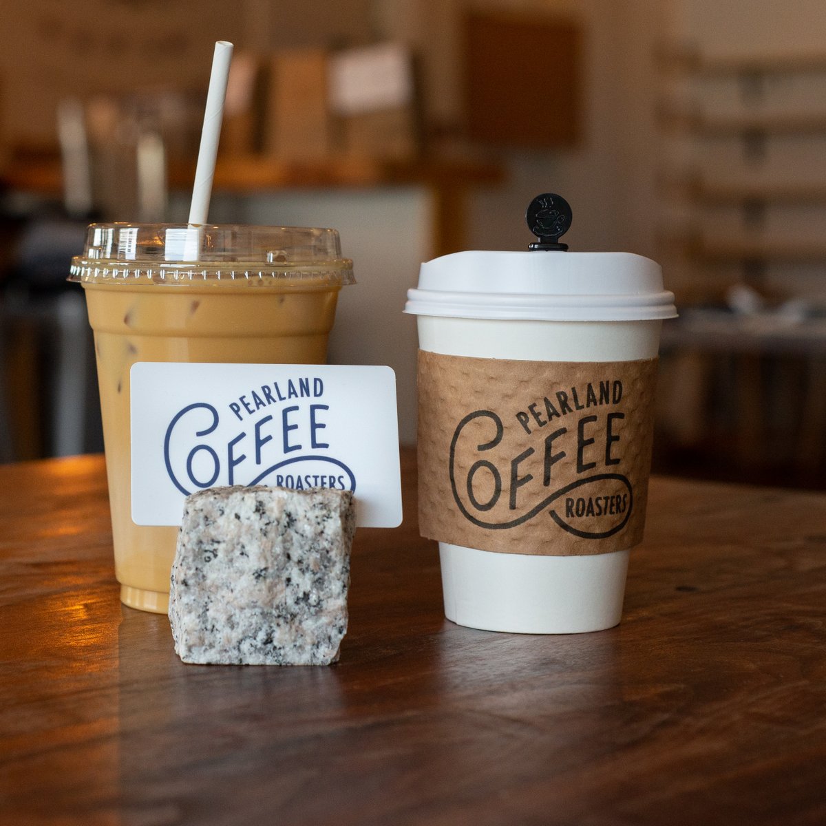 pearlandcoffee's tweet photo. New gift cards with our new logo are in! Idea for Mother's Day? https://t.co/8fPqlpkx6F