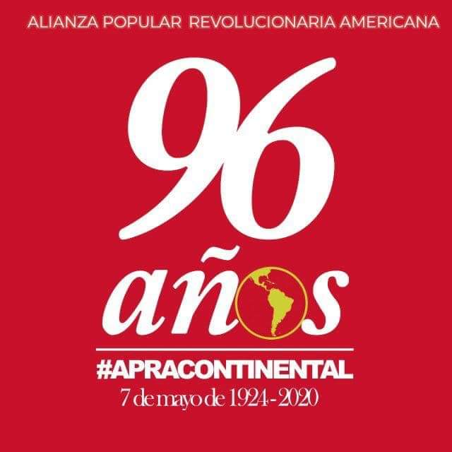 ANDOA12's tweet photo. *96 ANIVERSARIO DE LA FUNDACIÓN DEL APRA CONTINENTAL*

El Partido Político Latinoamericano es creado como tal el 7 de mayo de 1924, día en el cual Haya de la Torre, cercano colaborador del político y educador mexicano José Vasconcelos Calderón https://t.co/TxFnaQzI4w