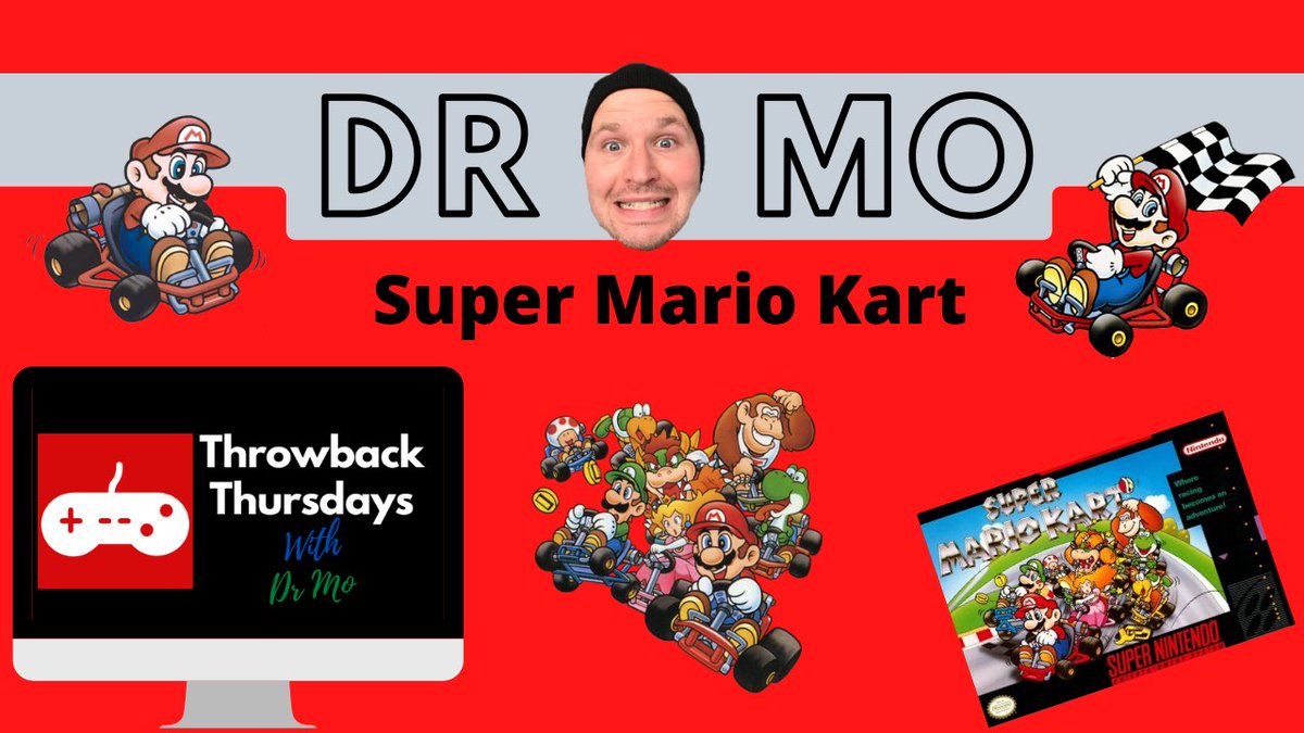 DrMoGaming's tweet image. Super Mario Kart SNES - Throwback Thursday with Dr Mo youtu.be/EnULg5d7Cy0 via @YouTube #DrMo #Drmogaming #Nintendo #snes #snesclassic #mario #supermario #supermariokart #MarioKart #LetsPlay  #ThrowbackThursday