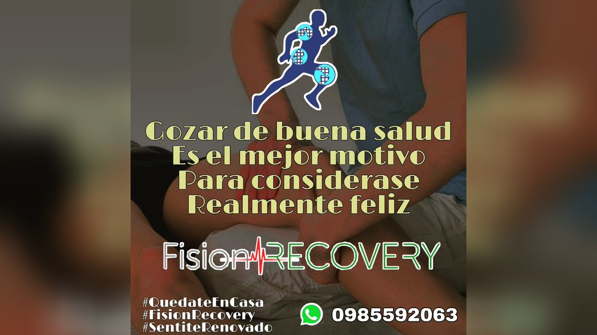fisionrecovery's tweet photo. Agenda un turno y te visitamos! 💪🏼
#FisionRecovery
#SentiteRenovado https://t.co/nFwf5F2MTw