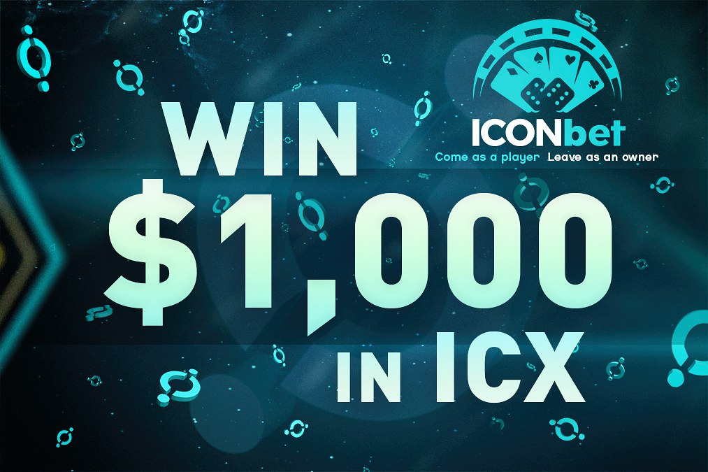 ICONbet 🌐 (@iconbetofficial) on Twitter photo ICONbet is giving away $1,000 USD $ICX in partnership with <a href="/dapp_review/">DappReview</a>!
Top 3 winners will receive 1st) $300, 2nd) $200, 3rd) $100 and 20 people will receive $20 worth of ICX
Rules:
1) RT and @ three friends
2) Visit the giveaway site to finish tasks
gleam.io/oQ6p5/iconbet-… ICONbet is giving away $1,000 USD $ICX in partnership with <a href="/dapp_review/">DappReview</a>!
Top 3 winners will receive 1st) $300, 2nd) $200, 3rd) $100 and 20 people will receive $20 worth of ICX
Rules:
1) RT and @ three friends
2) Visit the giveaway site to finish tasks
gleam.io/oQ6p5/iconbet-…
