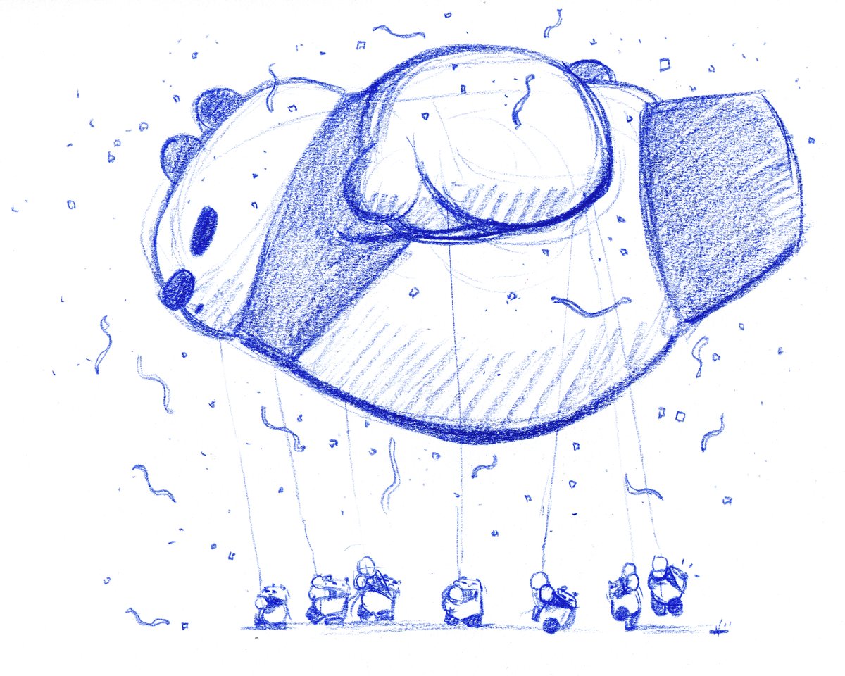 punchingpandas's tweet photo. Parade pandas from #ScribbleTime, 5.6
Panda sketches available for sale to help cover nephew's medical bills after a 3-story fall (he's ok). All proceeds will be forwarded to the family, please reply if interested. https://t.co/NkhAsif3ZM