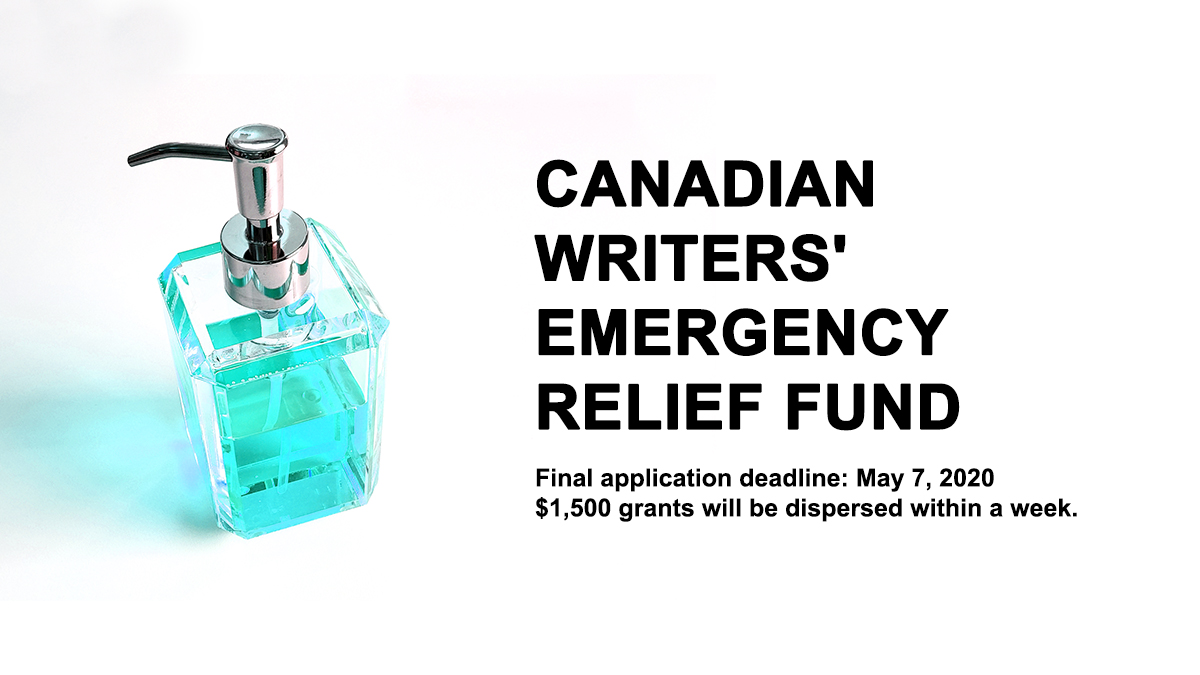 twuc's tweet photo. The final deadline for the #WriterReliefFund is tonight! Submissions will close at 11:59 PM Pacific Time. All successful applicants will receive $1,500, and payments can be released in portions if needed. Full details: https://t.co/EoMjhuaTCK @writerstrust @AccessCopyright @RBC https://t.co/KrsucD5NfR