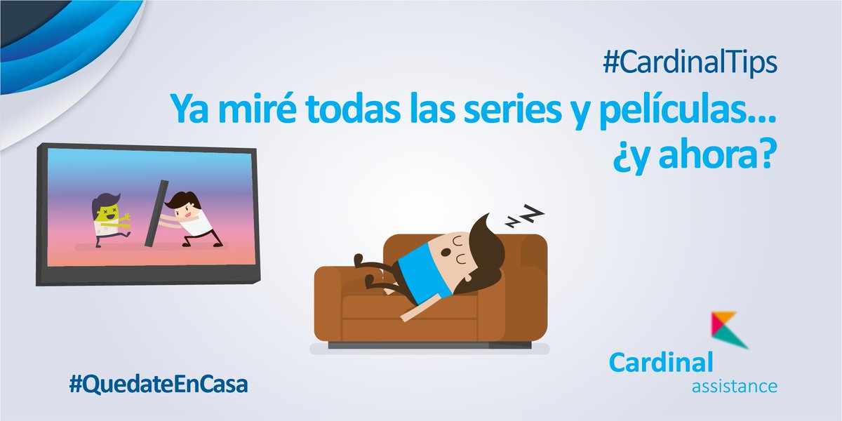 - El Museo Louvre tiene visitas virtuales
youvisit.com/tour/louvremus… 
- Ópera en el Met de NYC: 
metoperafree.brightcove.services/?videoId=61465…
- Teatro: espacio cultural Andamio 90
youtube.com/channel/UCbSJt…
- ¿Cursos gratis? Fundación Telefónica
fundaciontelefonica.com.ar/cursos-online/
#CardinalTips #QuedateEnCasa #Teatro