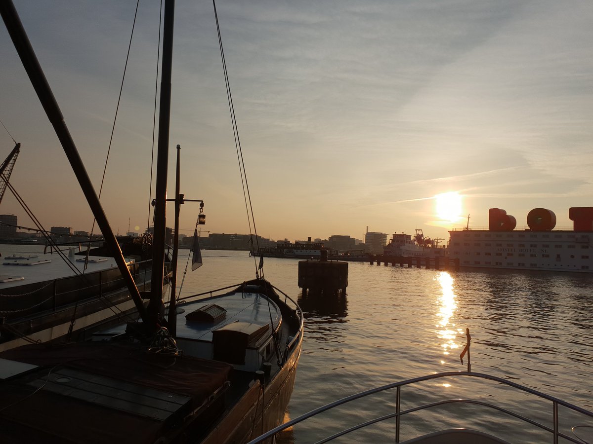 Weer een mooie avond in Amsterdam!