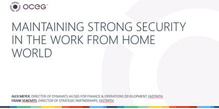 In these challenging times, you need to look at security and access to data a bit differently. Register and join us on May 14th at 1PM (ET) as we identify a step by step approach to ensuring application and user security is not compromised. <a href="/oceg/">OCEG</a>
hubs.ly/H0qjhVs0