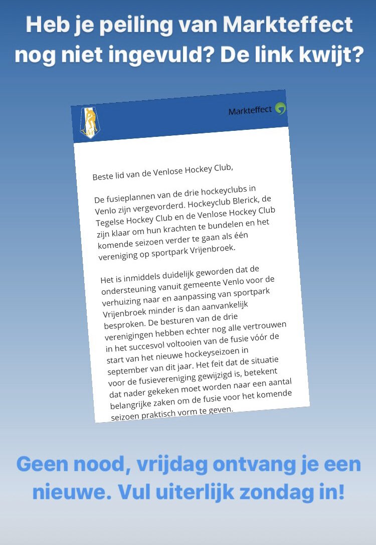 VHC Venlo tweet media