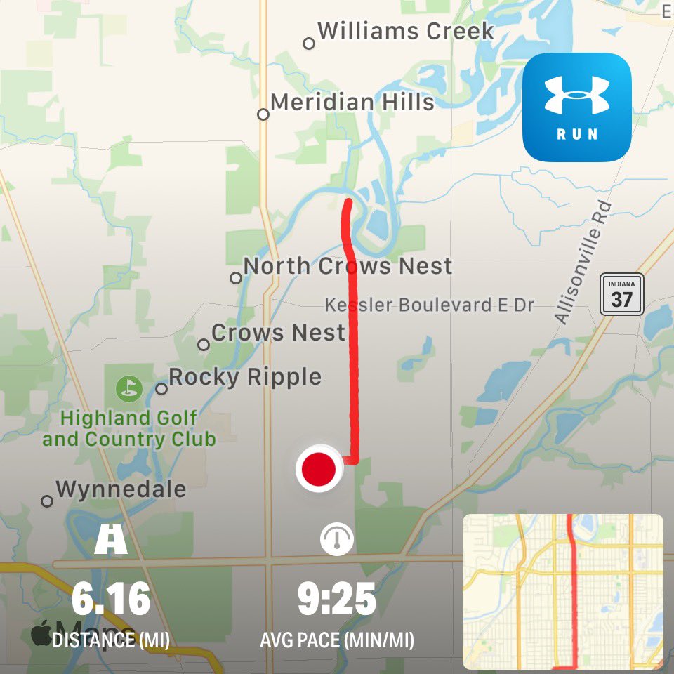 StevieAndLane's tweet photo. Cooler and cloudy day, but good for a #run #running in #RunIndy #Indianapolis #Indy on the #MononTrailRun #RunTheMonon during #COVID19 #CovidPandemic #SocialDistancing. #ThisIsMay https://t.co/BtO32NLW7S