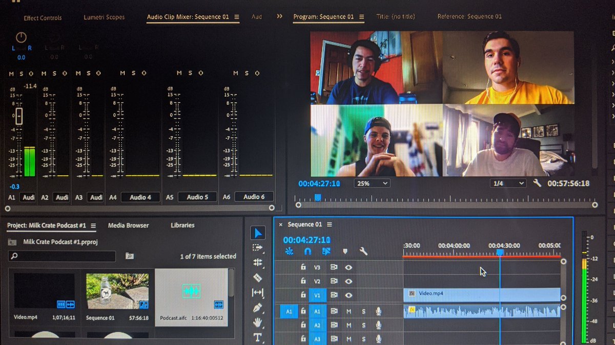 MilkBoxOfficial's tweet photo. Editing this week's video. MilkBox finally made a Podcast! And trust us you'll love the name!
#MilkBox #Podcast https://t.co/NioFWY9RAC