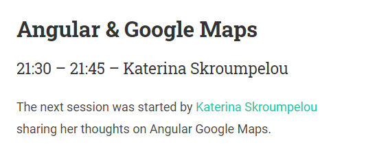 _DevSuhas_'s tweet photo. The next session was started by @psybercity
 talking about Angular &amp; Goggle Maps.
https://t.co/OsZtMftLQh
#jsvidcon #jsvidcon2020 #angular https://t.co/ONdigiJWEm