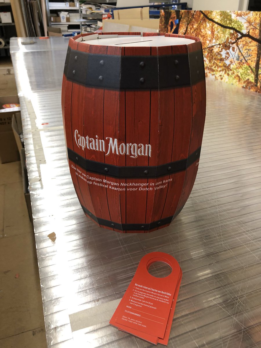 imaginkPrint's tweet photo. Cardboard barrel!!
Printed and produced by Imagink in Aylesford https://t.co/O6mXrYzcO4
