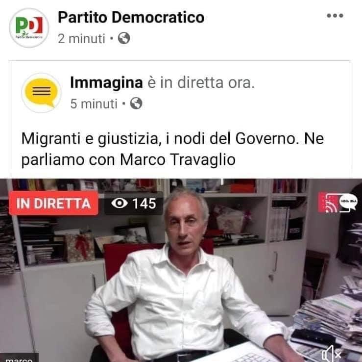 DavideSilvestr6's tweet photo. #travaglio è il “nuovo” #Pd. Grazie a Dio non ho più nulla a che fare col #Pd. https://t.co/4XVCPFmX9e