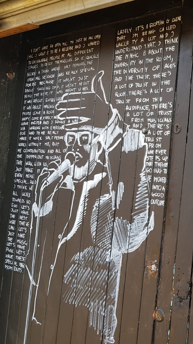 marthacuffy's tweet photo. Ty Immortalised. ♥️ "I think the magic is about the diversity in the room, the diversity of ages and the trust" Ty.
#RIP #CommunityLeader #Artist #Champion #Unit31 #UKrap https://t.co/6d6FqAAvnQ