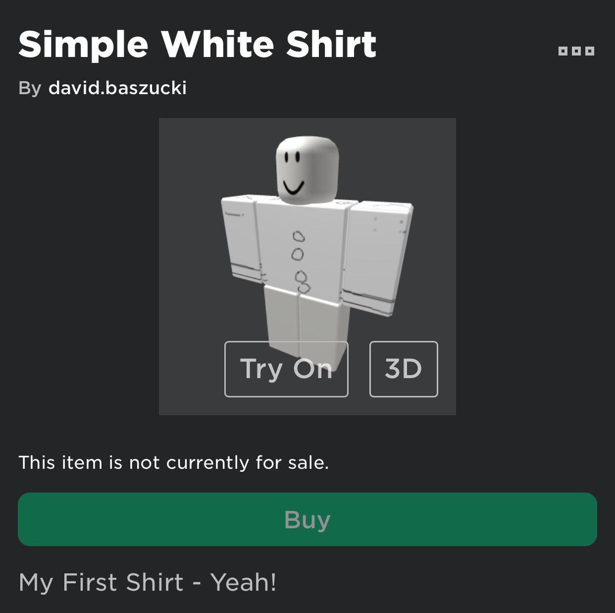 THE OLDEST ROBLOX ITEM EVER CREATED!! 