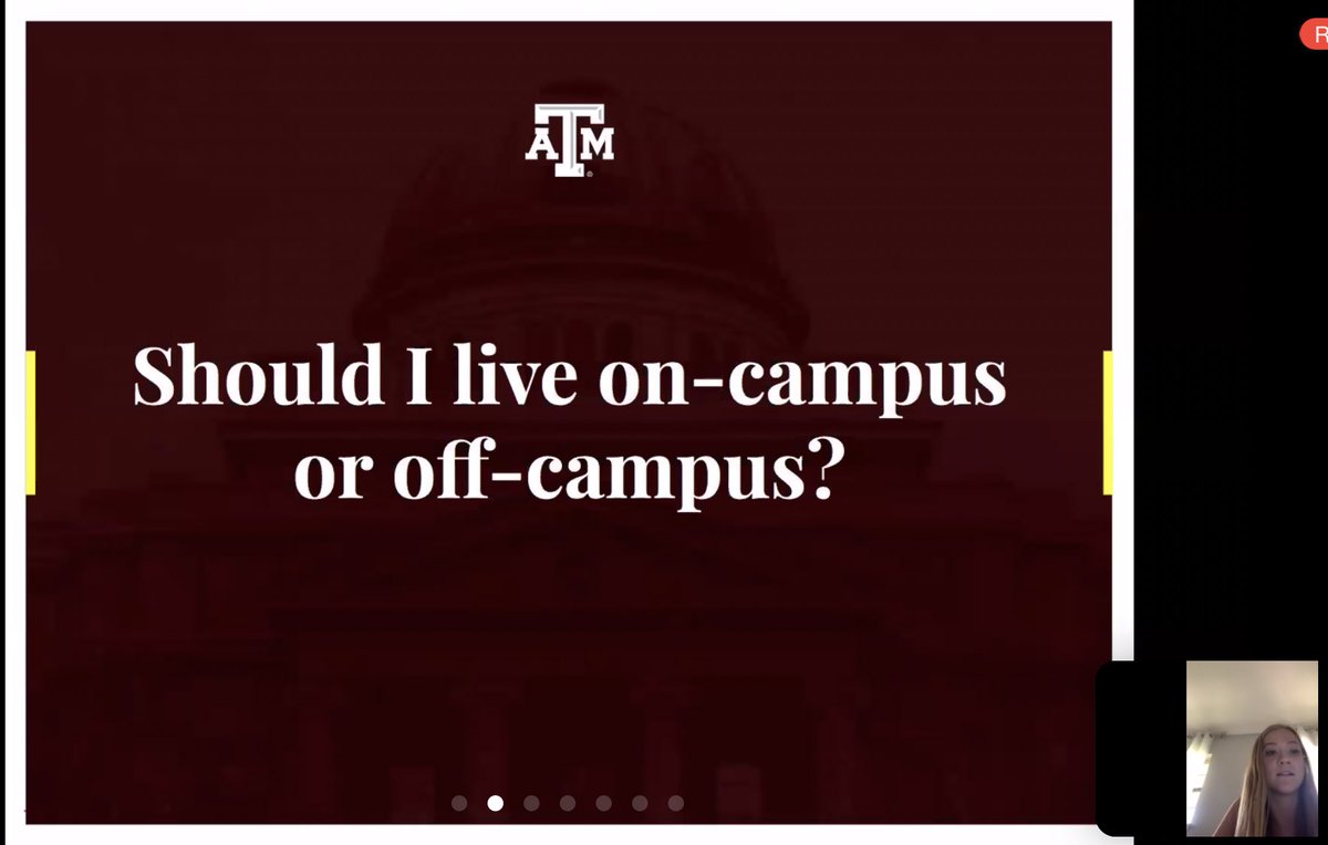 Great info for our seniors about transition to <a href="/TAMU/">Texas A&M University</a> is being shared now by <a href="/HarmonyEdu/">Harmony Public Schools</a> college leaders as part of HPS virtual college transition series. Thank you <a href="/hpshoustonnorth/">HPS Houston North</a> CCS team for organizing this virtual event!