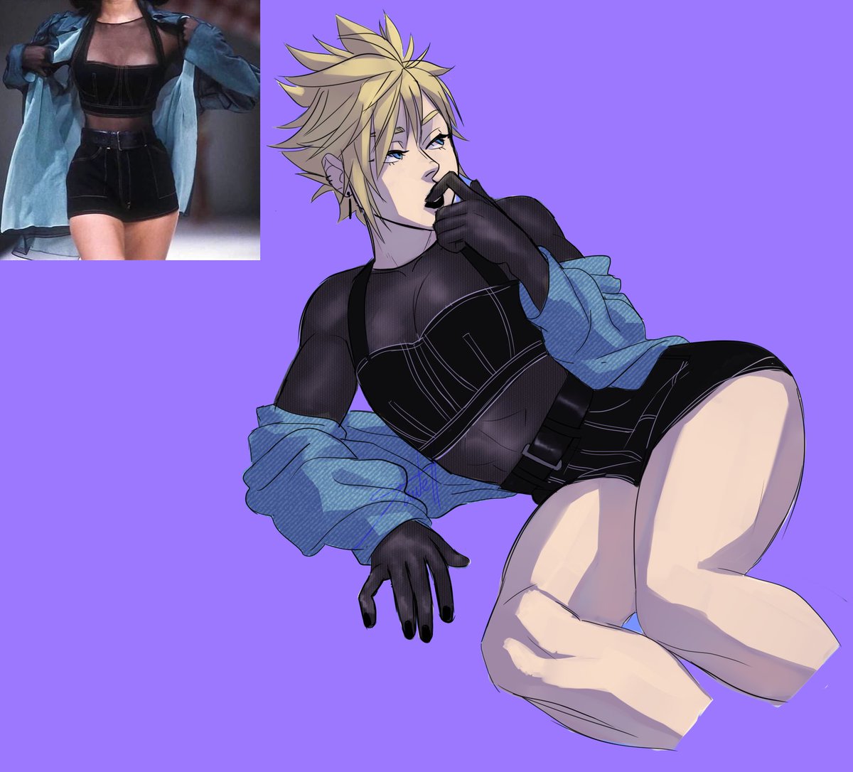 septimodante's tweet photo. 👀👀👀Cloud looks good in anything, a little inpractical for combat tho
#FF7R https://t.co/eXWiPgd3EQ