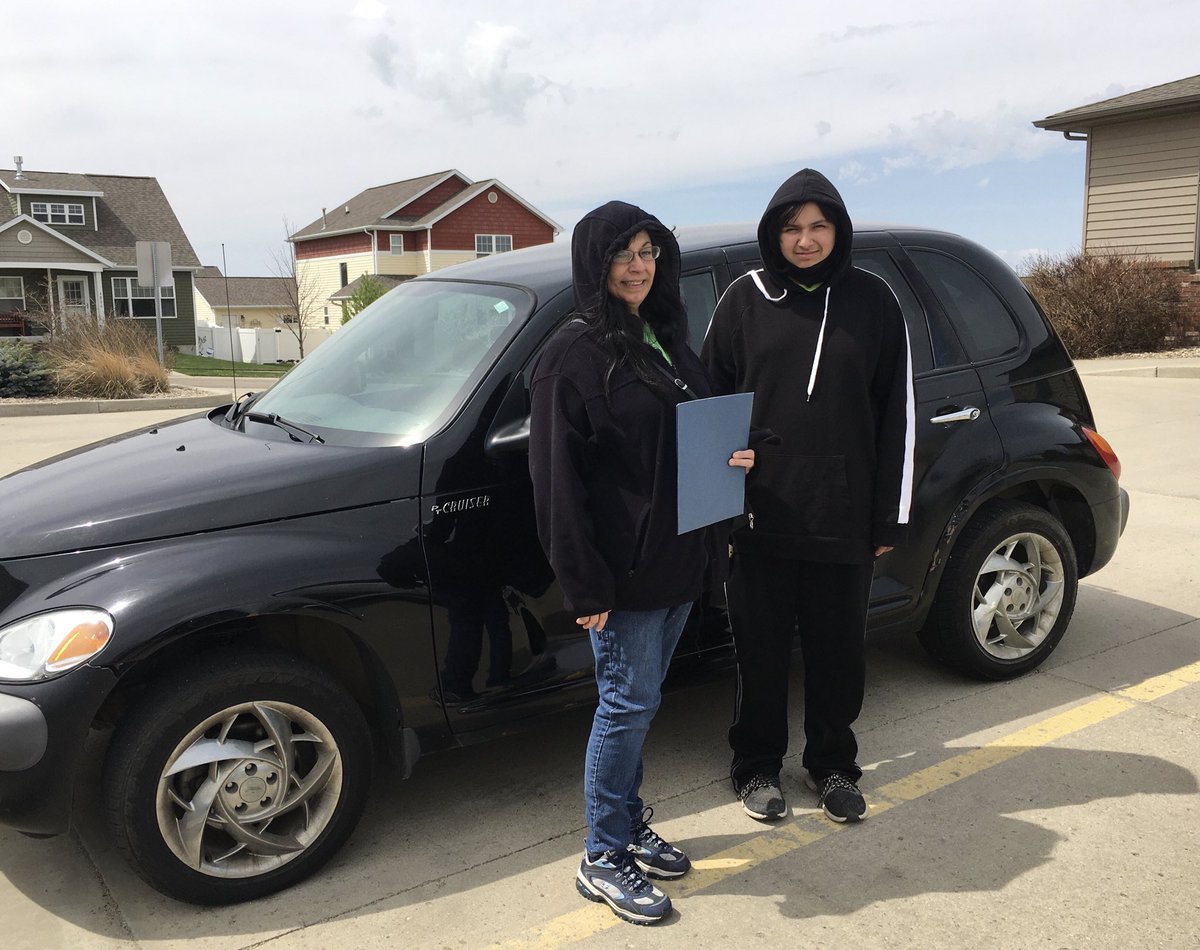 ComOptLaverne's tweet photo. Independence comes in all shapes and sizes. Enjoy your car. We are proud of you. #AlwaysAdvocating #ComOptCrew @ComOptND @ComOptAmber @ComOptDarcy @ComOptAustyn https://t.co/Dfgc3gktfV