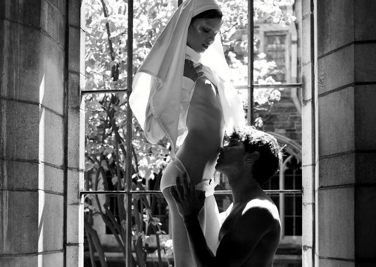 tabibutts's tweet photo. magdalena frackowiak in "nun head" by sebastian faena for pop #17 fall '08 https://t.co/Z6m8mibVyb