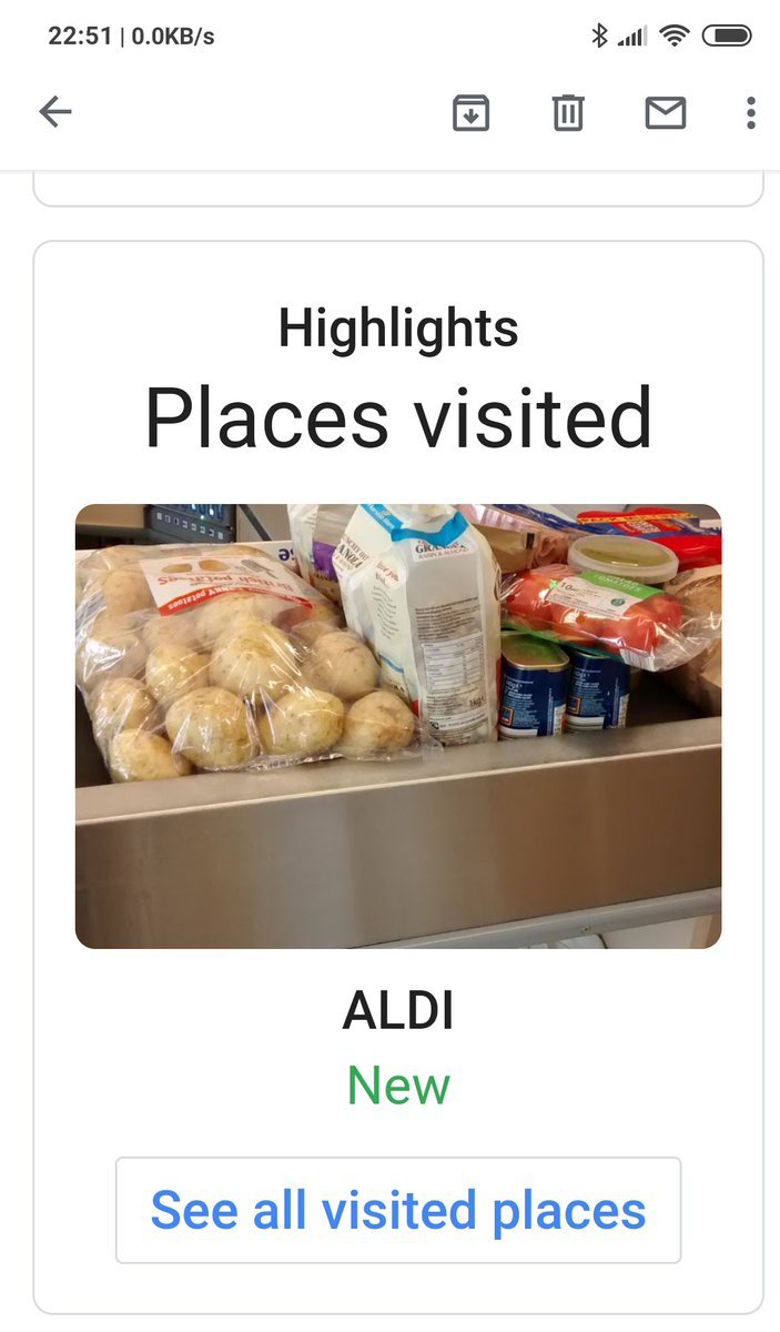 KarenBlairAMS's tweet photo. My Google maps tracker with April's highlights 😂🙄 
#followingtherules #myhighlight #StayHomeSaveLives #COVID19 #googlemaps https://t.co/LsMtIlfY2q