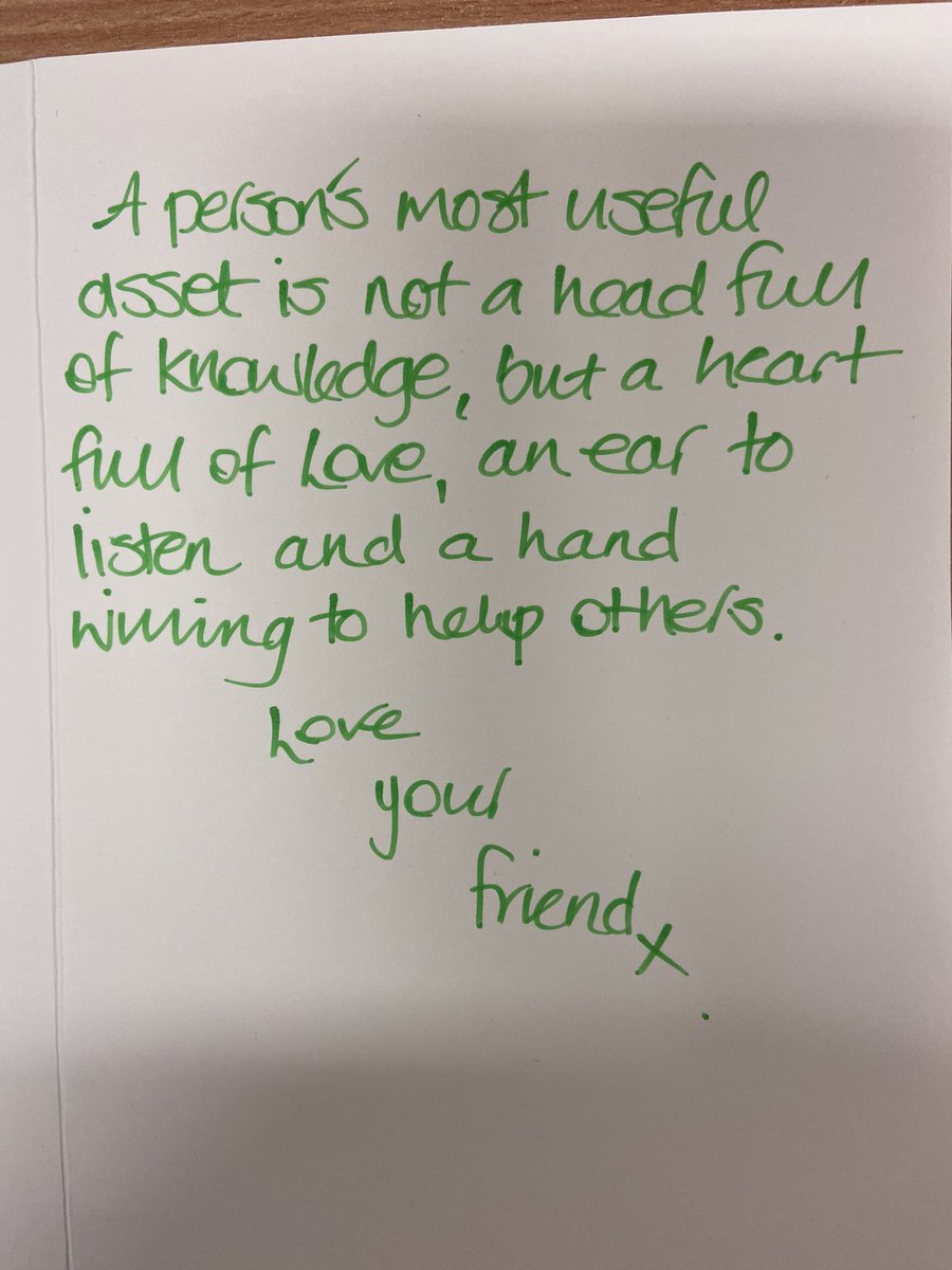 AJohnso10's tweet photo. Another lovely letter from a stranger that has warmed our hearts & made our eyes glisten ❤️@MarchburnC @EAcommunityhosp @crystal596 #kindness #love #compassion #suchaprivilege #NursesWeek2020 #oneteam https://t.co/0lUFG288ej
