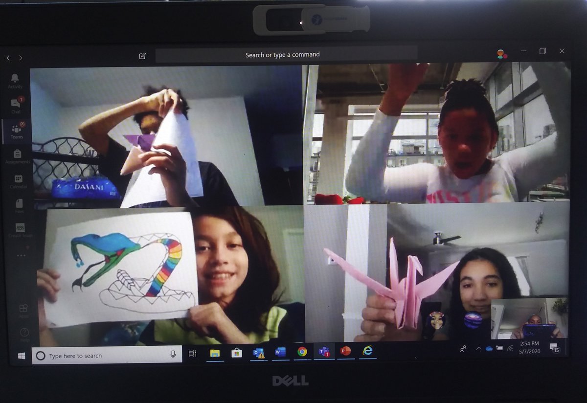 dses_art's tweet photo. The 1st week of Virtual Art Club was a learning experience. This week was great! I really enjoyed making art and hanging out with my kiddos @DunwoodySprings. 🎨💗🖌️ @ArtsFCS @IvyGoggins @famu95 https://t.co/f6fDTfxO94