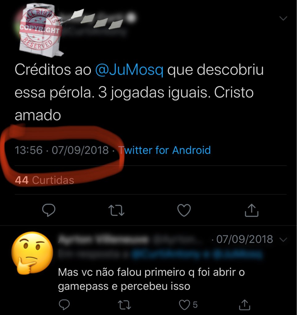CurtiECopiei's tweet photo. #CurtiEcopiei Fui ver no Game Pass e acabei exposto. 😩 https://t.co/vFBcmf42ul