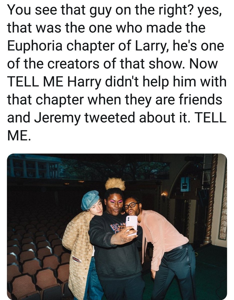 Why are larries acting like this is the first time? Lmao