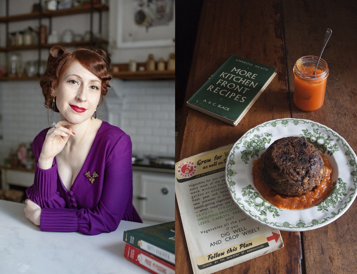 RegulaYsewijn's tweet photo. Today 8 may I'll be showing two war-time recipes over at @boroughmarket's Instagram for the 75th anniversary of 'Victory in Europe Day' or the end of WWII.
Join me this afternoon for this 'War & Peace Pudding" and carrot jam!
#VEDay #Vdag https://t.co/g7B6mCiSB2