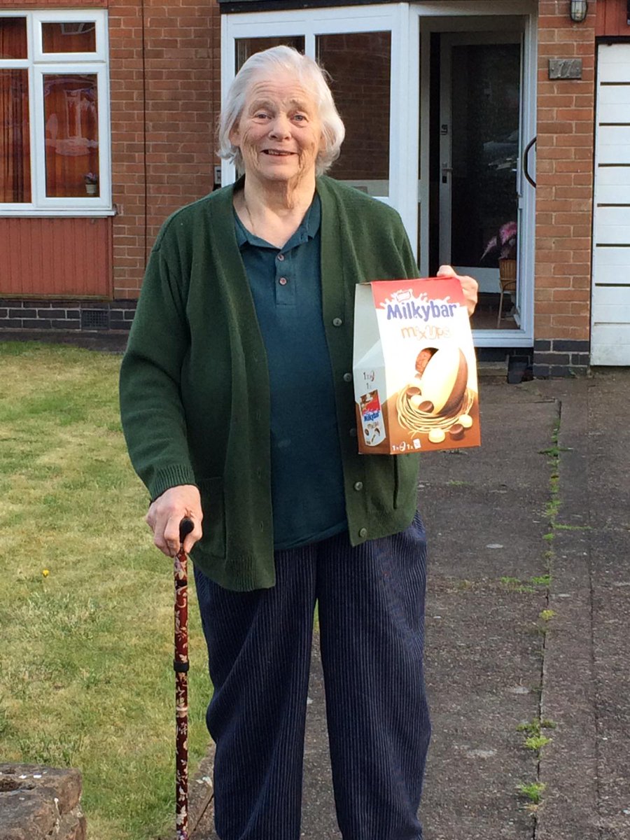 Sue Matthews π (@sue_matts) on Twitter photo Thanks to <a href="/AgeUKNotts/">Age UK Notts</a> for donation of Easter Eggs to the Ruddington Covid-19 Community Response Team, local residents Frank and Mo, and Lorna loved them #Ruddington <a href="/RUDDINGTON_info/">Ruddington Village</a> #community #chocolate pic.x.com/EOpS5yifb1 Thanks to <a href="/AgeUKNotts/">Age UK Notts</a> for donation of Easter Eggs to the Ruddington Covid-19 Community Response Team, local residents Frank and Mo, and Lorna loved them #Ruddington <a href="/RUDDINGTON_info/">Ruddington Village</a> #community #chocolate pic.x.com/EOpS5yifb1