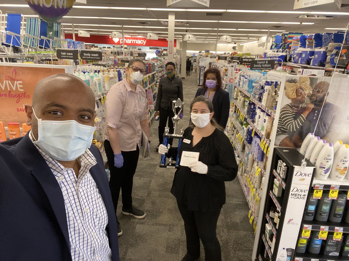 Zeleena Mussaleen (@mzeleenacvs) on Twitter photo Travel day with <a href="/EuealD/">Eueal Dagne</a> and <a href="/TamBKcvs/">Tamara Marshall</a> in D8. Recognizing our colleagues in store #4611 delivering exceptional service to our patients and customers during these challenging times!! <a href="/SuzanneAliperti/">Suzanne A.</a> <a href="/KirsiDiaz1/">Kirsi Diaz</a>
#ThankYou #Heroes #CVS #TheMightyR70 Travel day with <a href="/EuealD/">Eueal Dagne</a> and <a href="/TamBKcvs/">Tamara Marshall</a> in D8. Recognizing our colleagues in store #4611 delivering exceptional service to our patients and customers during these challenging times!! <a href="/SuzanneAliperti/">Suzanne A.</a> <a href="/KirsiDiaz1/">Kirsi Diaz</a>
#ThankYou #Heroes #CVS #TheMightyR70