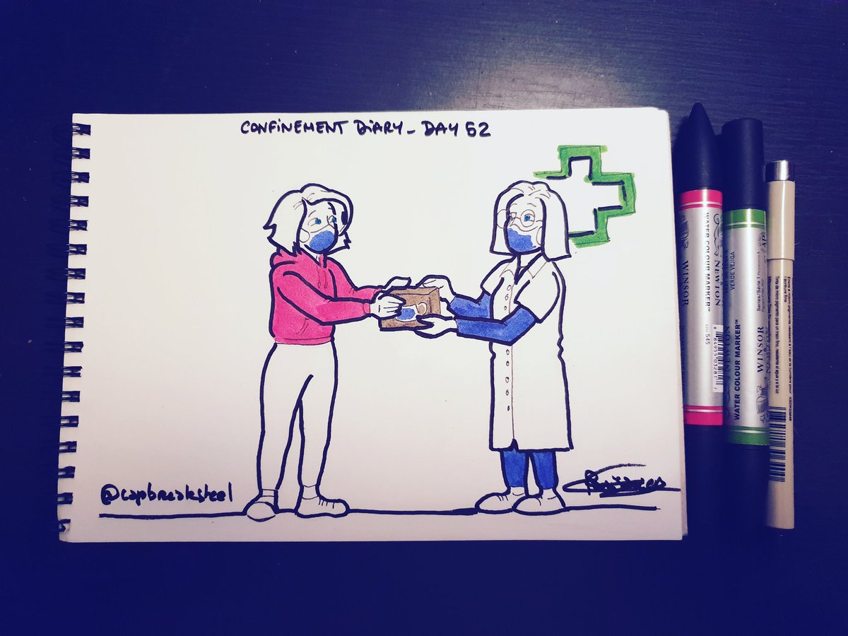 CapBreakSteel's tweet photo. #ConfinementDiary Day 52 - ok so today I feel good about myself because I delivered masks to doctors and pharmacists on behalf of my election team. It might be a small gestures but it makes a difference !!
😷💙
@OrleanaisC #covid19 #covid_19 #quantinelife #publicservice #France https://t.co/5MdEatK9CW