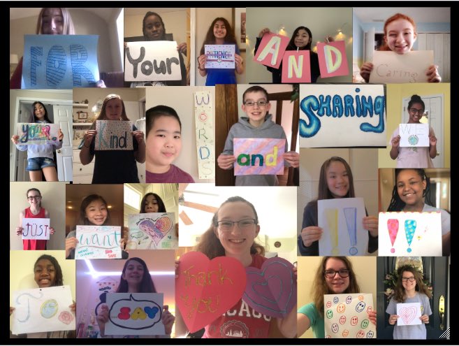 MTLStudentCoun1's tweet photo. Thank you #HMS teachers! From, the Harrington Student Council #TeacherAppreciationWeek #thankyou https://t.co/uJxqn6cffi